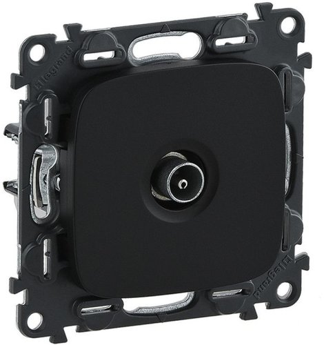 Розетка TV Проходная без рамки Legrand Valena Allure 1-м. антрацит фото Розетка TV Проходная без рамки Legrand Valena Allure 1-м. антрацит картинка